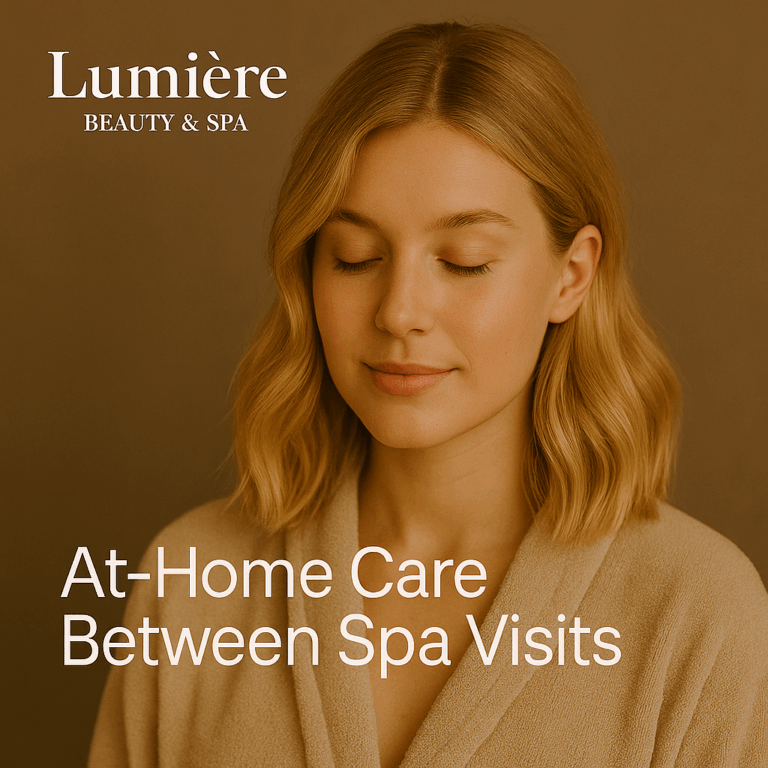 At-Home Care Between Spa Visits