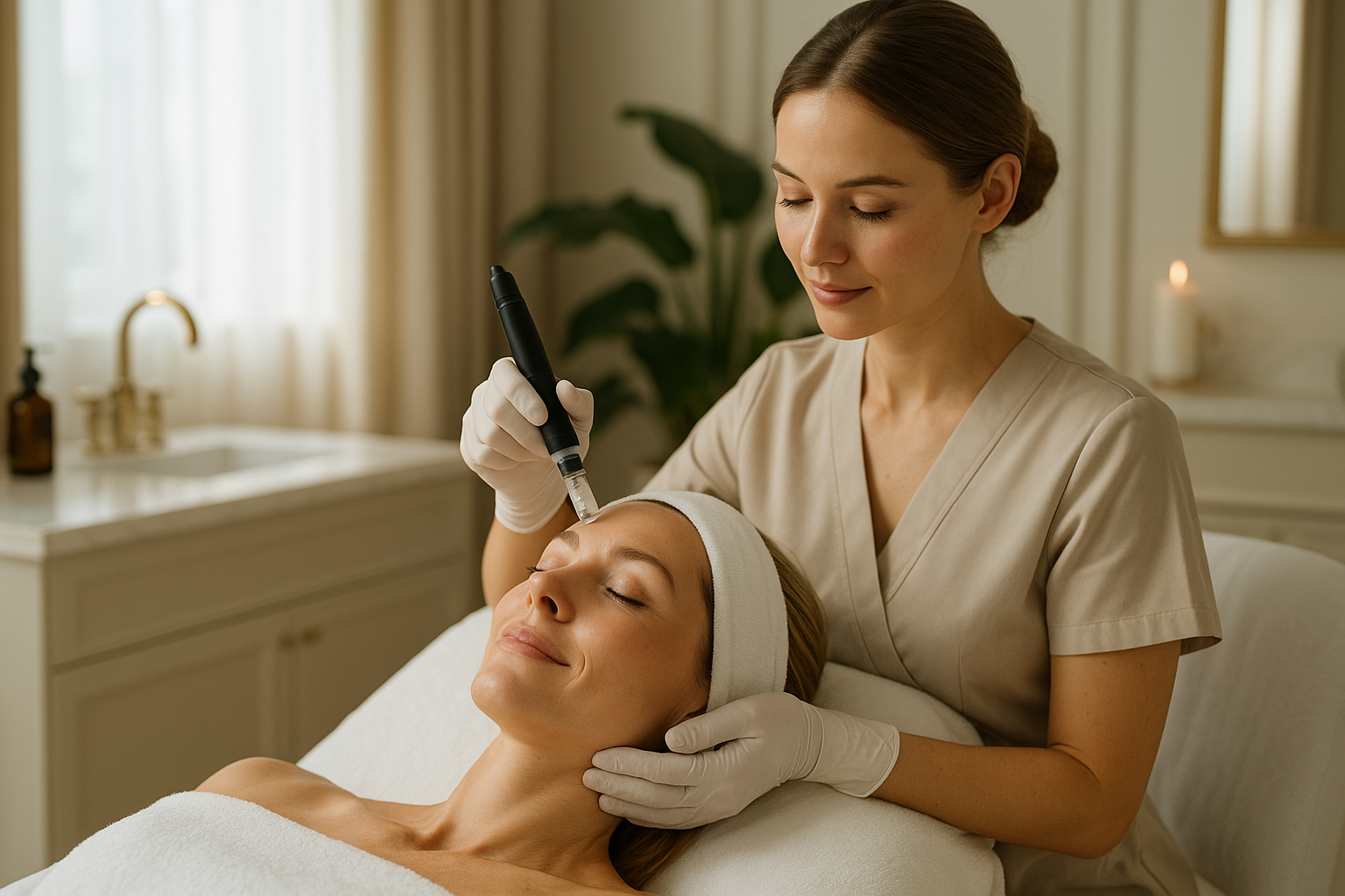 What is the best age for microneedling?